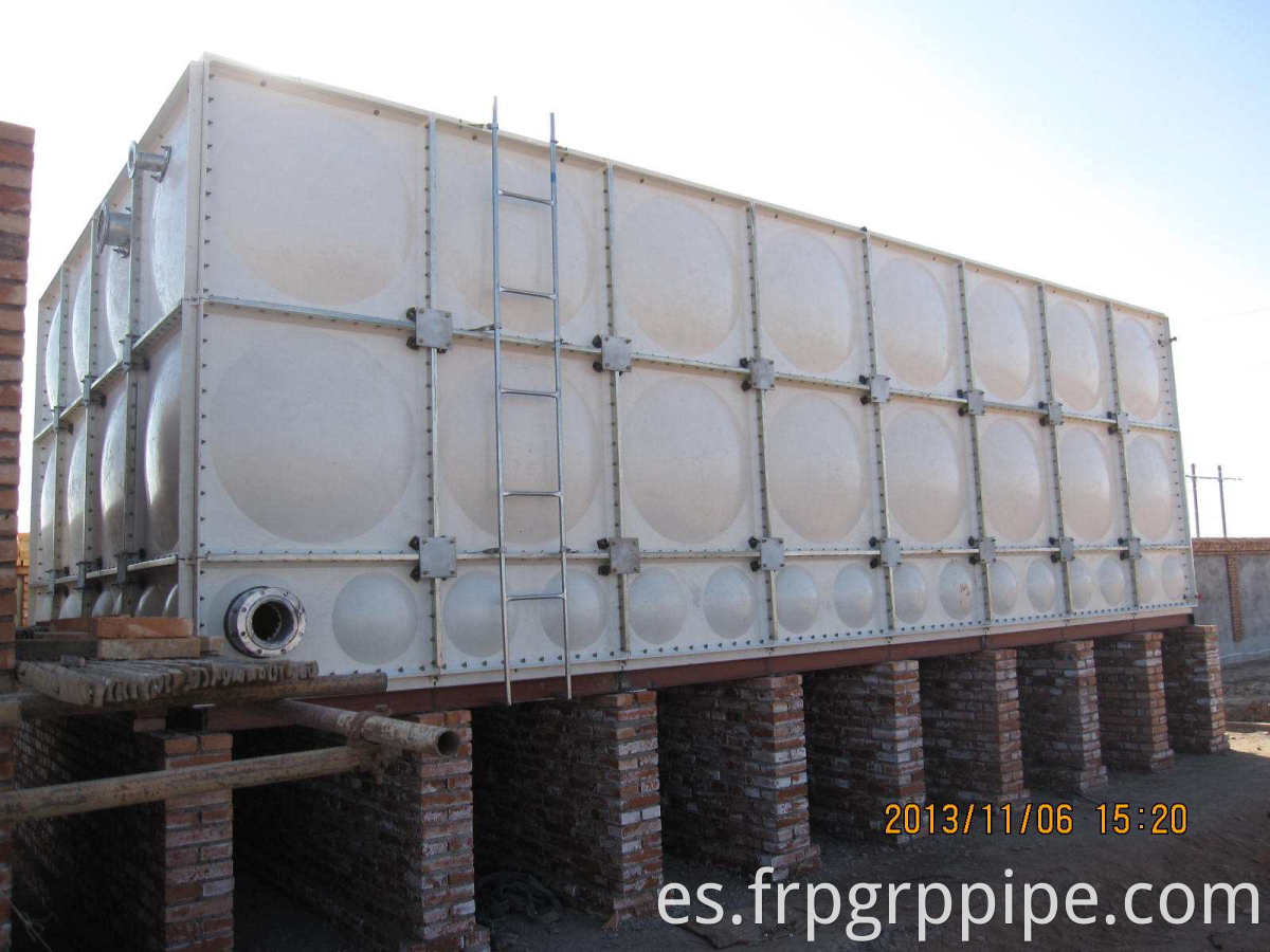 90000 litros FRP GRP Tanque de agua ensamblado Panel de SMC Tanque de agua Moldeado